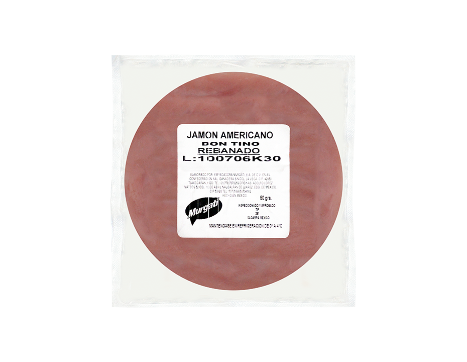 Don Tino | Jamón americano Paquete 1.0 kg misil DT1538