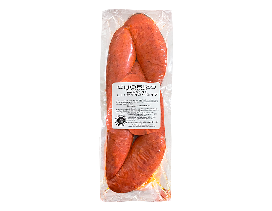 Murgati | Chorizo de cerdo Paquete 2.2 kg (granel) MG3101