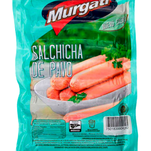 Murgati | Salchicha de pavo. Presentación: Paquete 500 gr (paquetería).