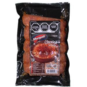 Murgati | Chorizo yecapixtla. Presentación: Paquete 550 gr (5 piezas).