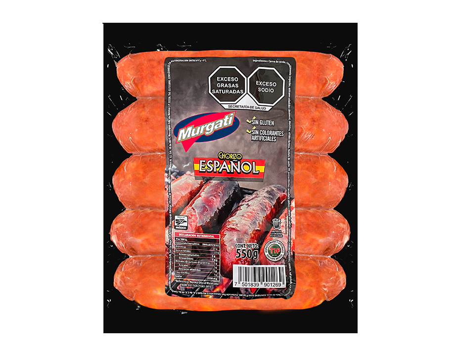Murgati | Chorizo español Paquete 550 gr (5 piezas) MG3109